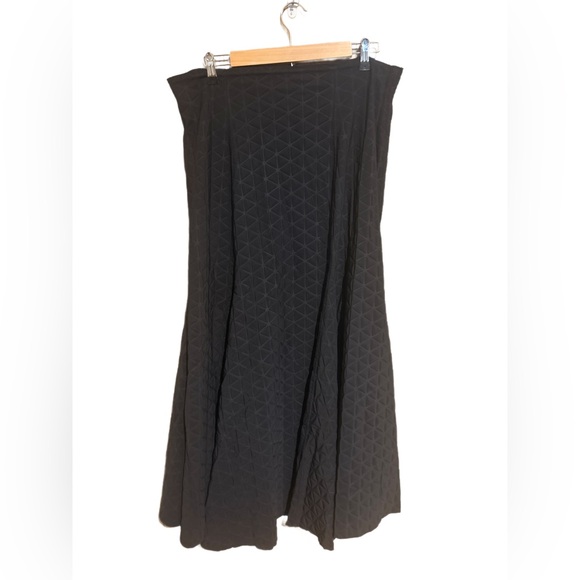 M2057 By Maria Pinto Black Maxi Skirt for Women - Picture 4 of 8